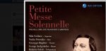 PETITE MESSE SOLENNELLE